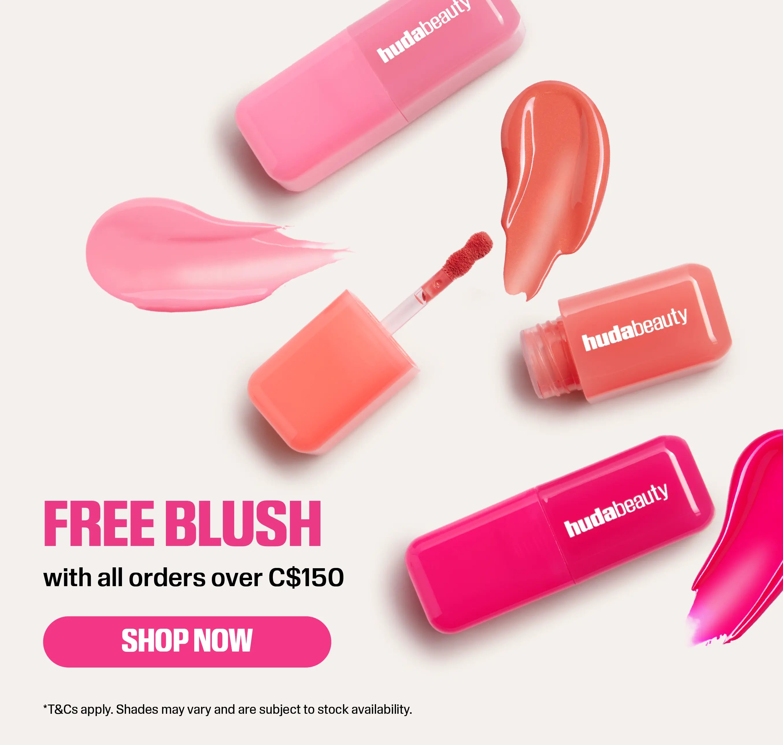 Free Blush Filter liquid blush with all orders over C$150