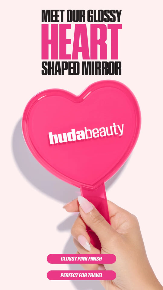 Huda Beauty Glossy Heart Mirror
