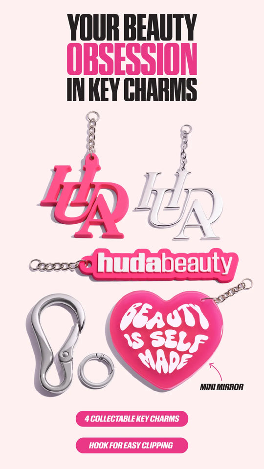 Huda Beauty Key Charms