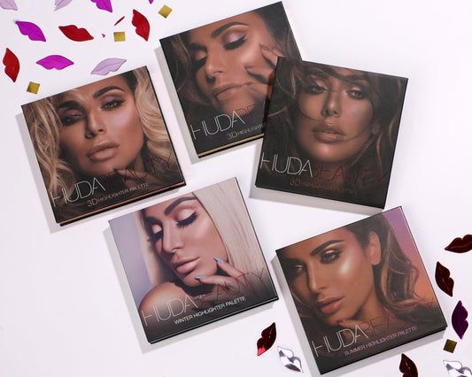 Win All Our Huda Beauty Highlighter Palettes! - A1