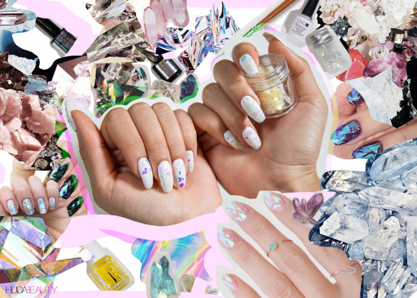 How To Do Broken Glass Nails At Home - A1