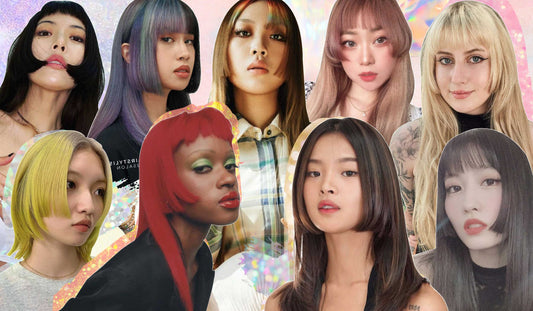 The History of TikTok's Trending Japanese Hime Cut (+ Inspo) - A1