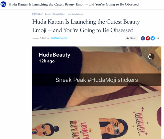 HB Love: Our #HudaMoji App - A1