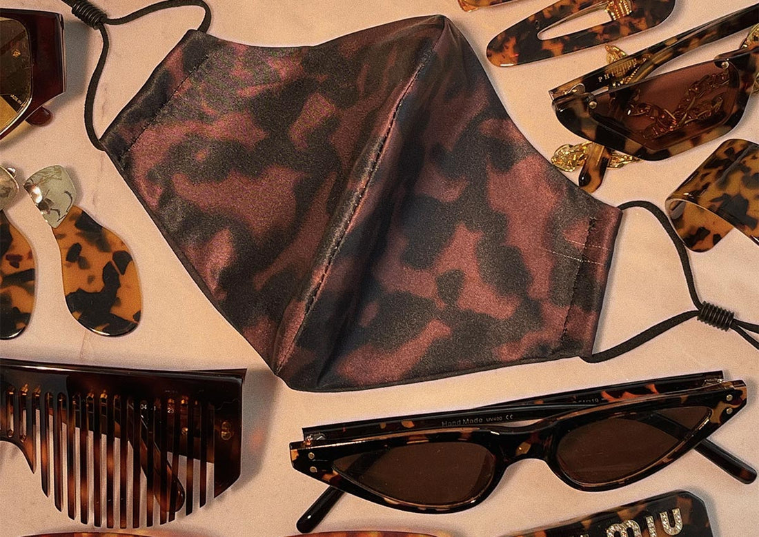 Our DOPE Tortoiseshell Face Coverings Will Instantly Elevate Your Look - A1