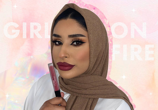 Meet The Face Behind Our New Girl On Fire Liquid Matte Lipstick Shade - A1
