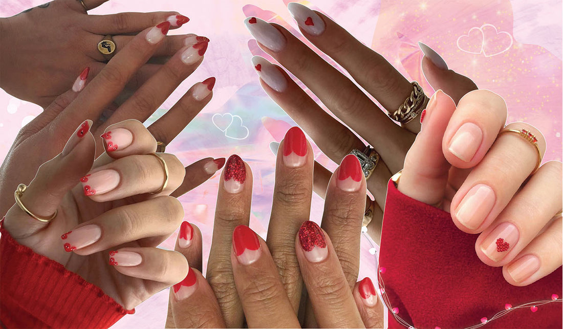 Possibly The Cutest V-Day Nail Trend We've Ever Seen! - A1