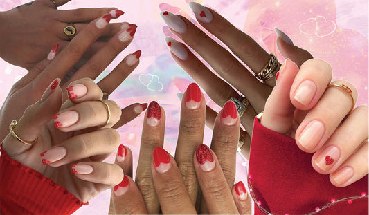 Possibly The Cutest V-Day Nail Trend We've Ever Seen! - A1