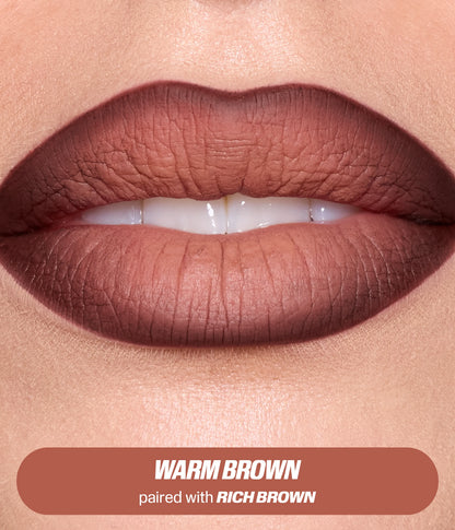Warm Brown Lip Duo