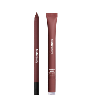 Berry Brown Liquid Matte Mousse paired with Very Berry Lip Contour 2.0.