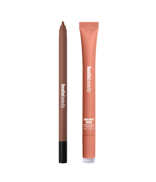 Honey Nude Liquid Matte Mousse paired with Terracotta Lip Contour 2.0.