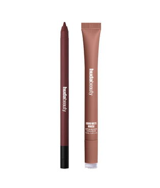 Mocha Mauve Liquid Matte Mousse paired with Very Berry Lip Contour 2.0.