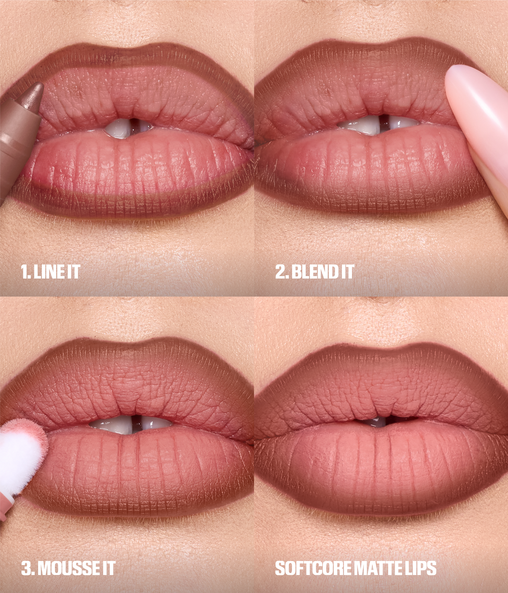 Liquid Matte Mousse - Step By Step