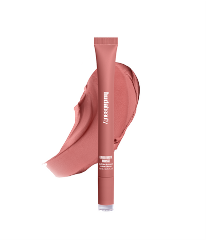 Liquid Matte Mousse – Rosy Nude shade.
