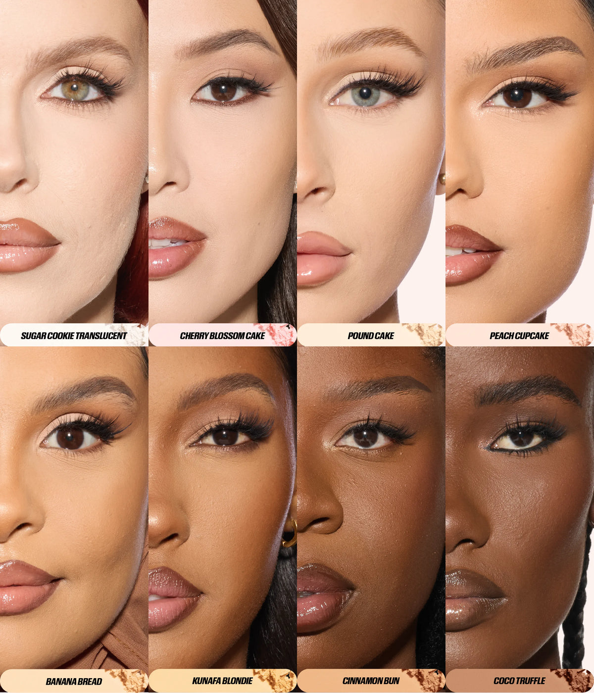 Easy Bake Pressed Powder - Shade Range