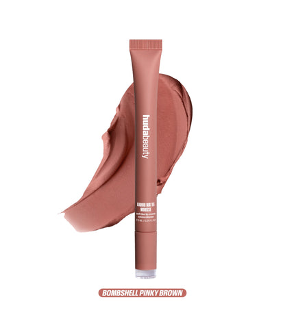 Liquid Matte Mousse – Bombshell Pinky Brown Shade