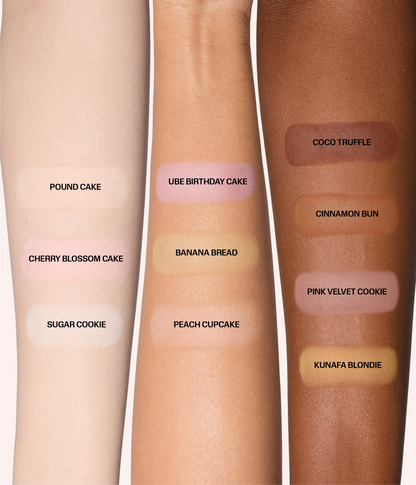 Easy Bake Pressed Powder - Arm Swatches View