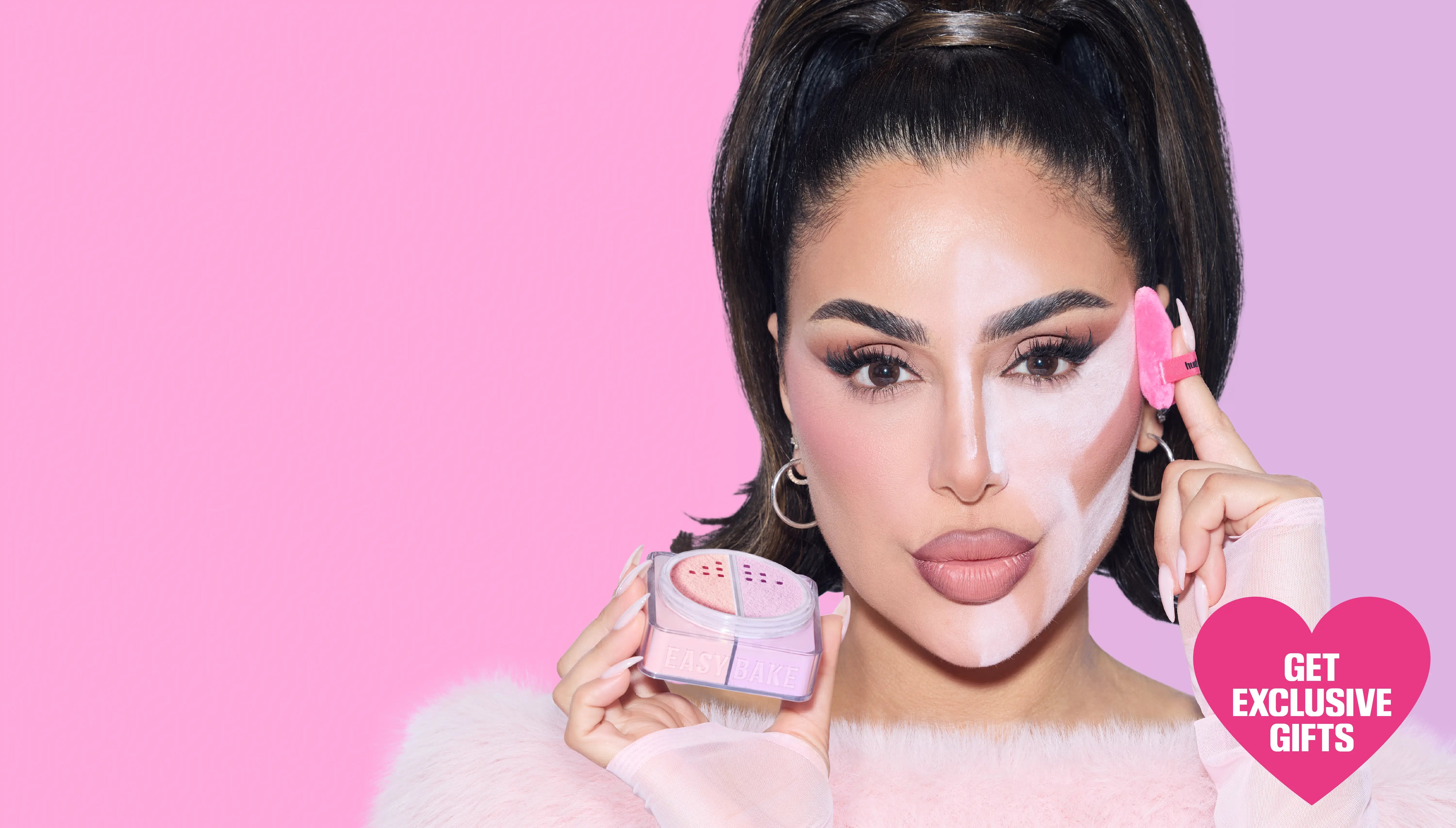 Easy Bake Duo Loose Powder and Ultra Snatched Puffs Desktop A1 Banner