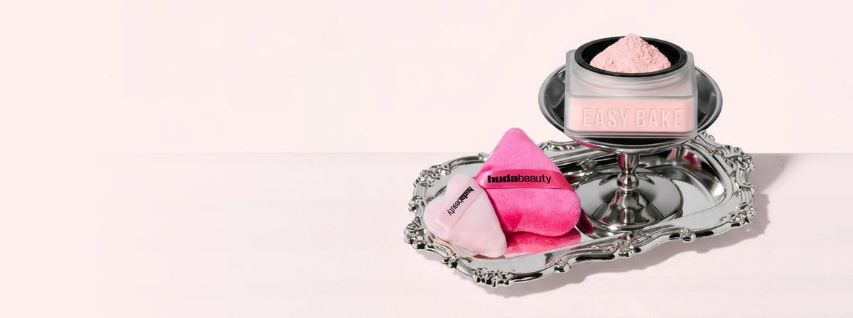 Powder Puff Duo, complimentary gift - desktop homepage banner