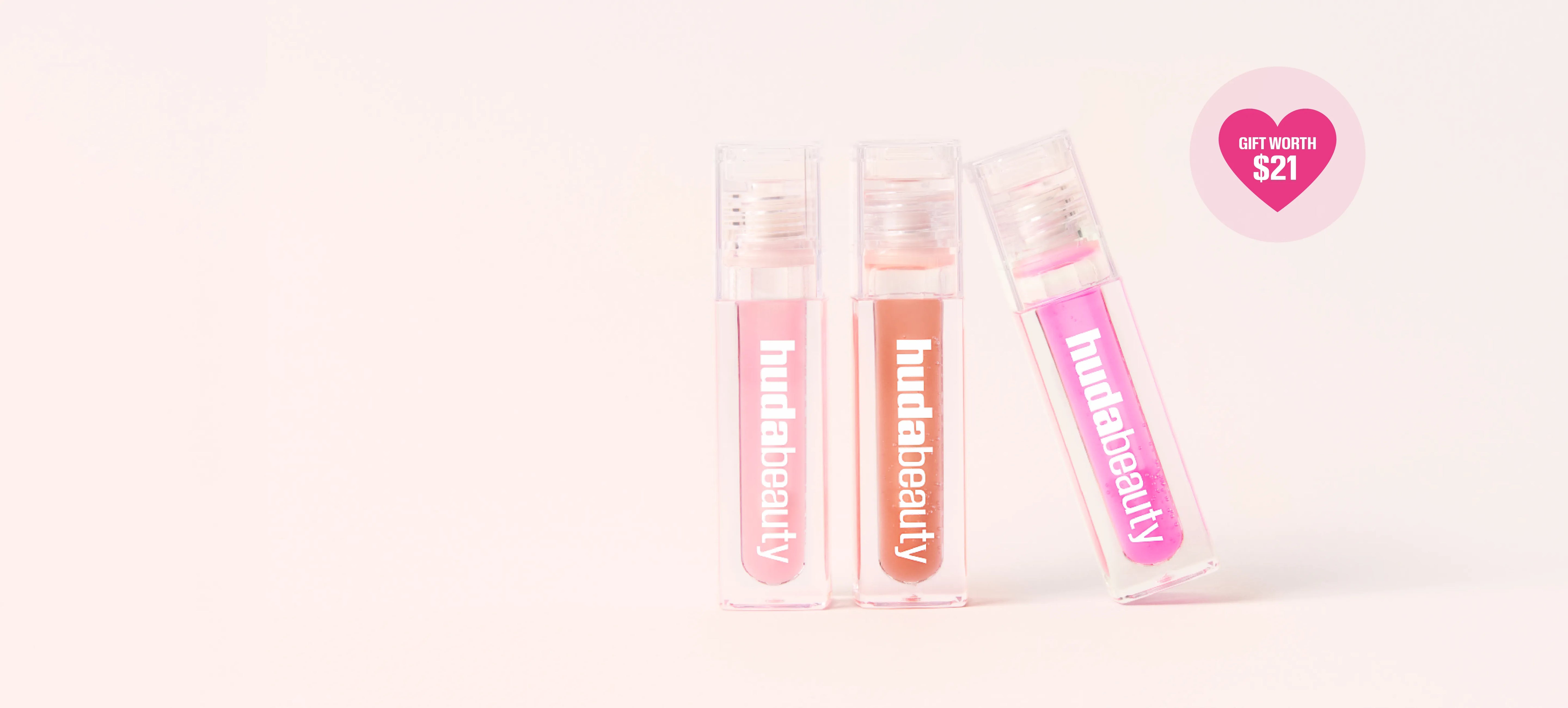A3 free Lip Oil promotional banner