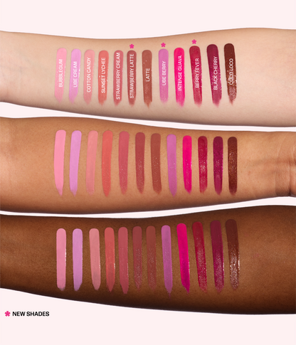 Blush Filter Liquid Blush - shade comparison