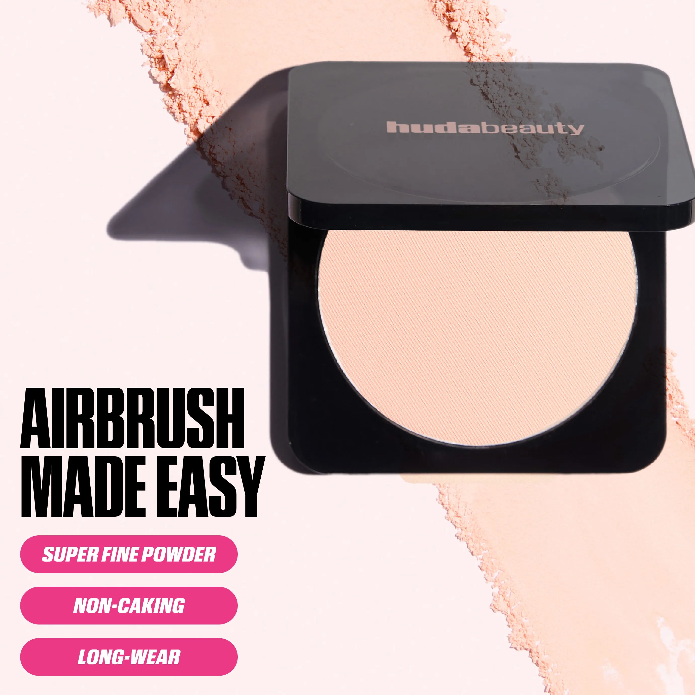 Easy Bake Pressed Powder with super fine non-caking long-wear formula