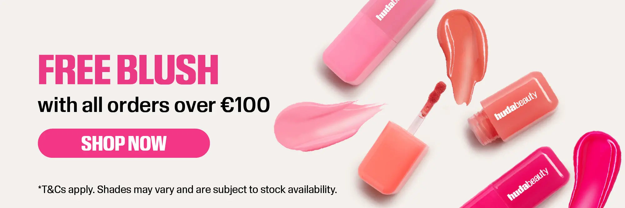 Free Blush Filter liquid blush with all orders over €100