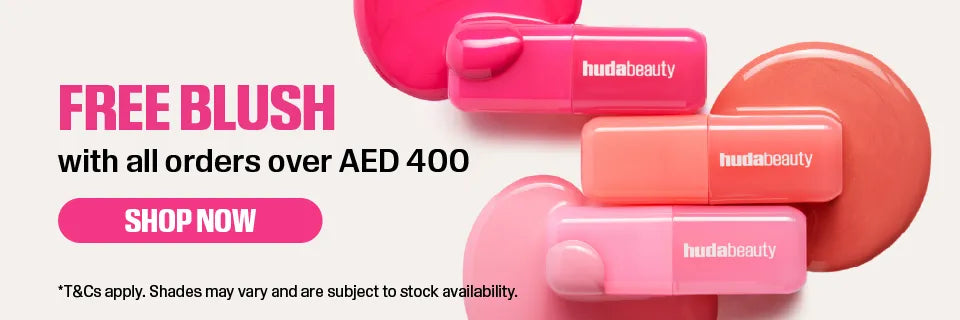 PDP Promotional Image – Free Blush with All Orders Over AED 400