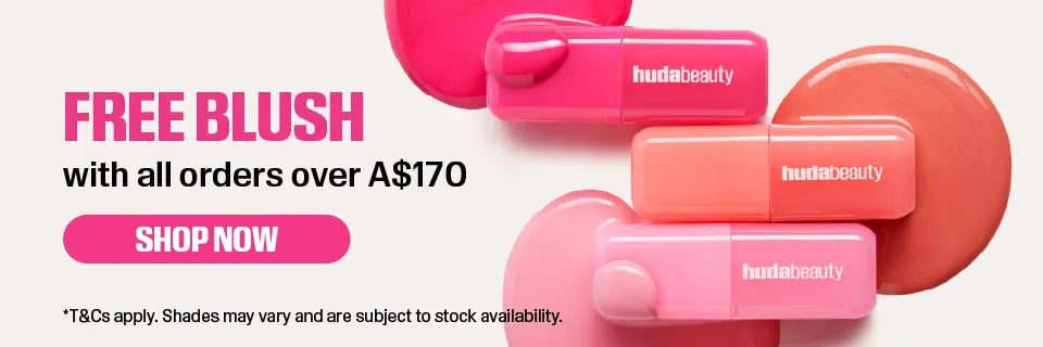 PDP Promotional Image – Free Blush with All Orders Over A$170