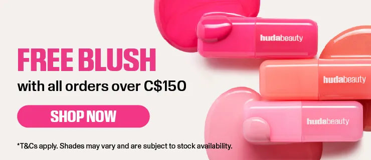PDP Promotional Image – Free Blush with All Orders Over C$150