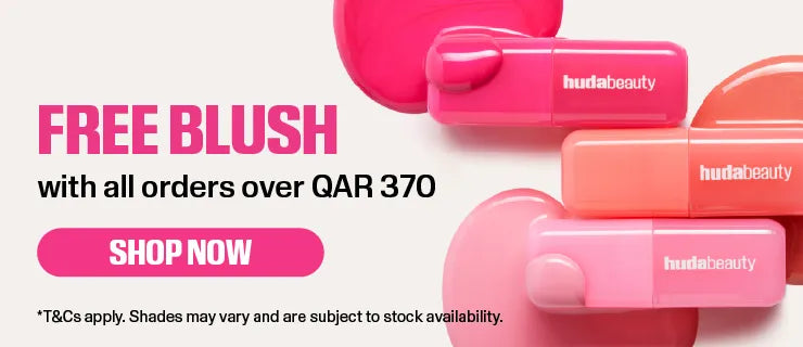 PDP Promotional Image – Free Blush with All Orders Over QAR 370