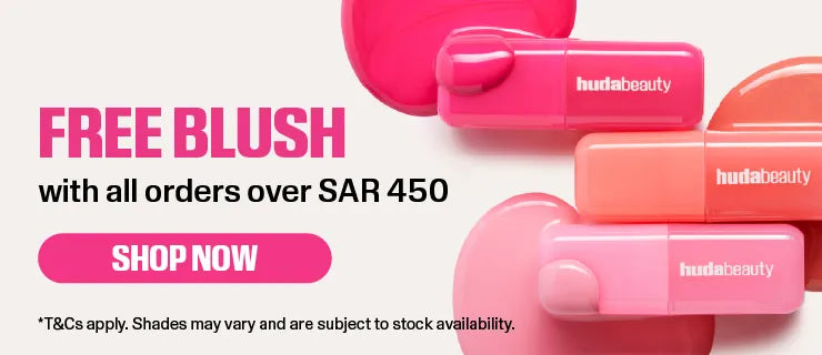 PDP Promotional Image – Free Blush with All Orders Over SAR 450