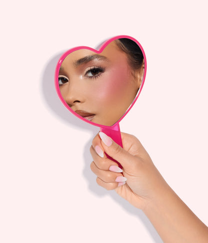 HB Glossy Mirror - Default - Heart Shaped Mirror