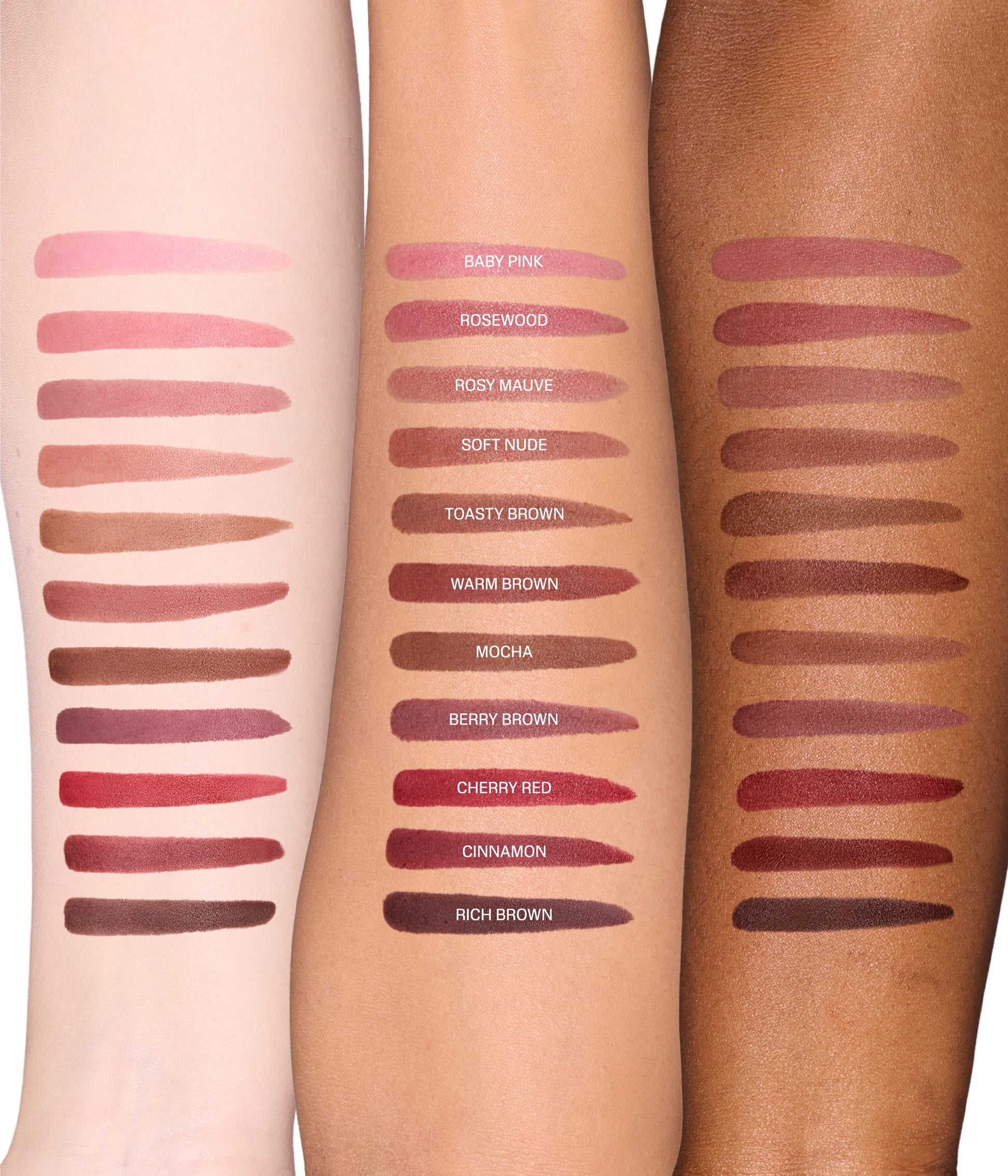 Lip Contour Lip Stain For 12-Hour Wear - Shade Range