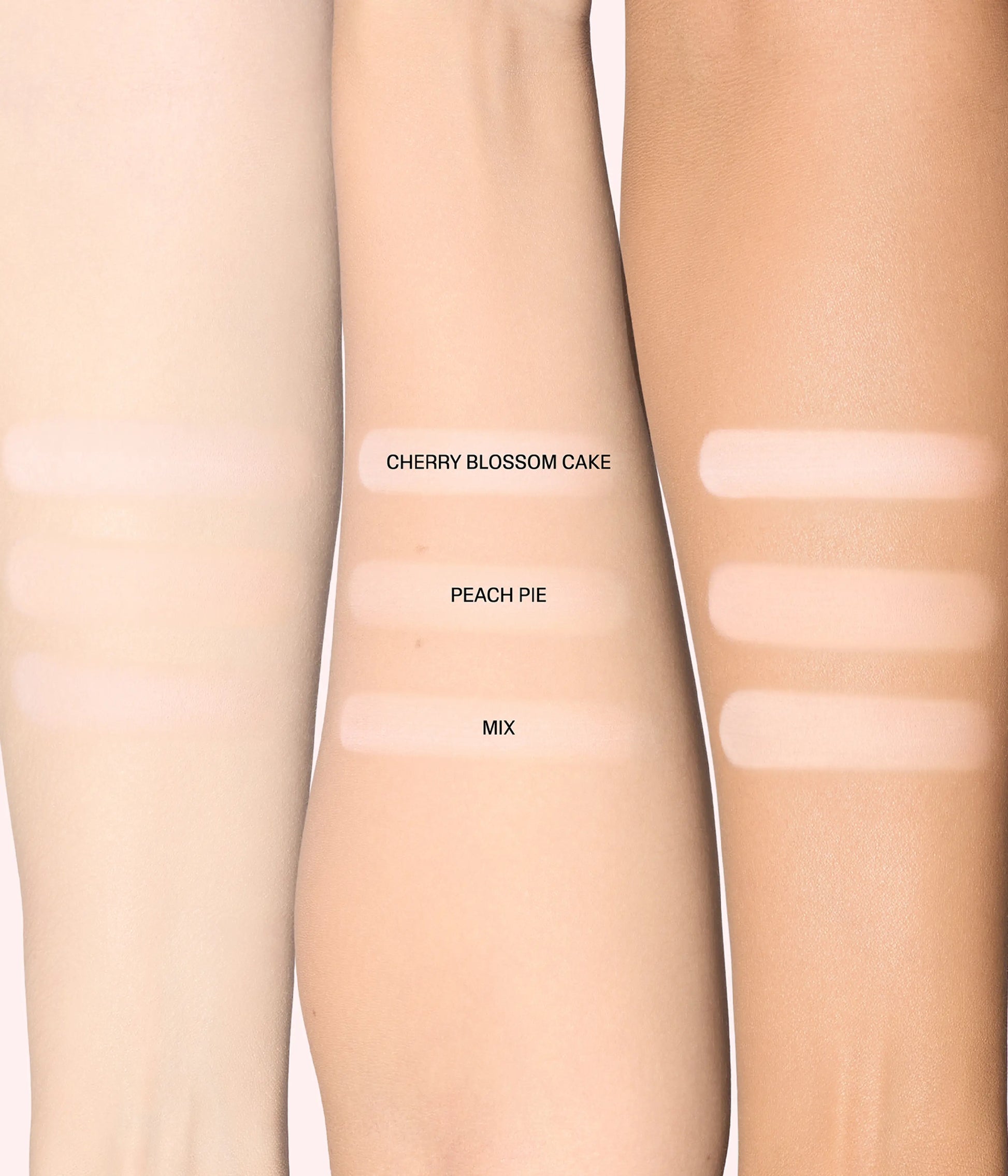 Easy Bake Duo Loose Powder - Charry Peach - Arm swatches view