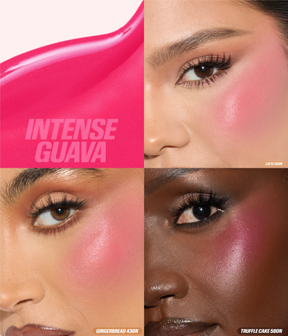 Blush Filter Liquid Blush - INTENSE GUAVA shade comparison