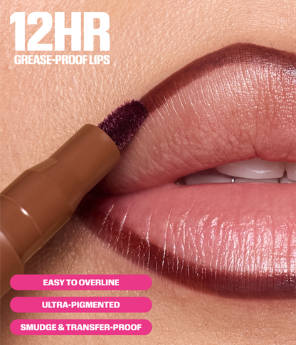 Lip Contour Lip Stain For 12-Hour Wear - 12H Grease-Proof Lips