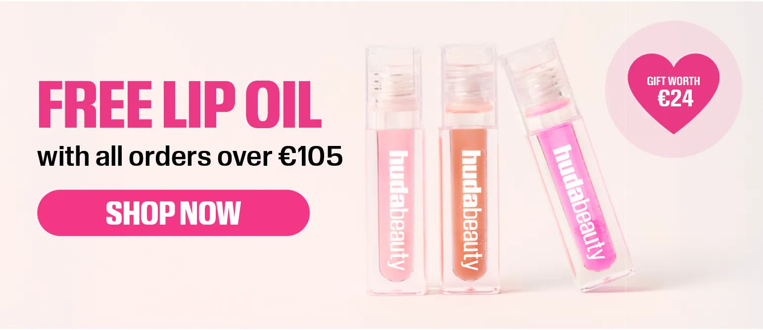 PDP free Lip Oil promotional banner