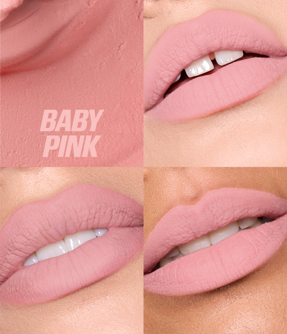 Liquid Matte Mousse - Baby Pink - Shade Range