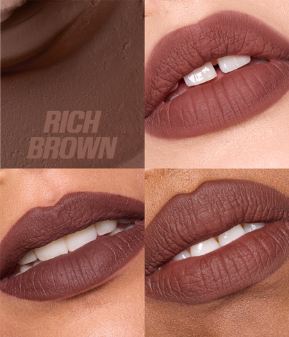 Liquid Matte Mousse - Rich Brown - Shade Range