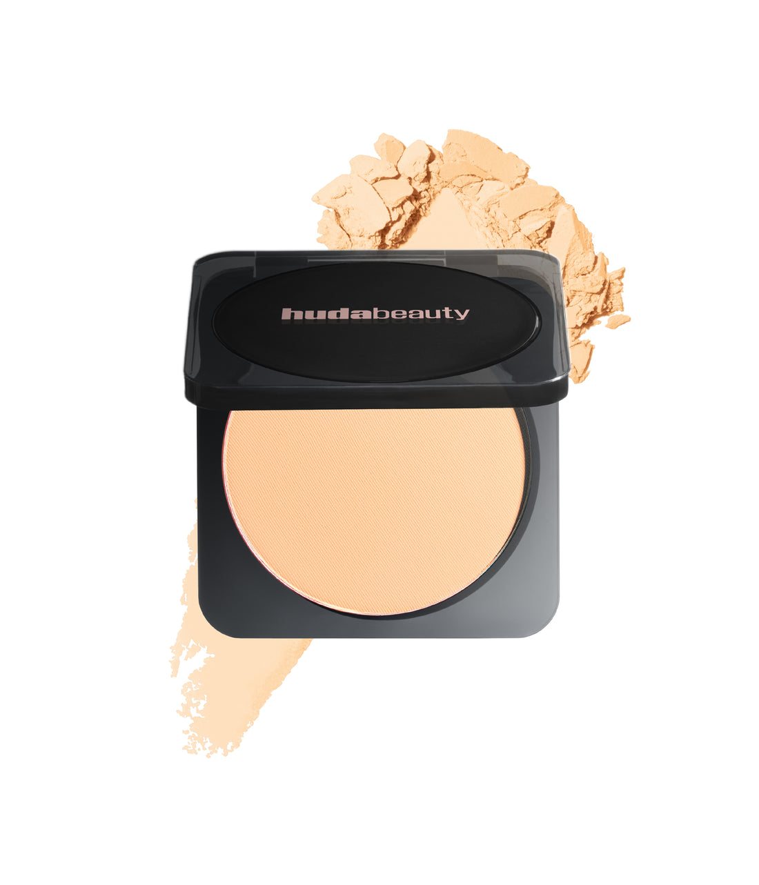 Easy Bake Pressed Powder Banana Bread compact pressed powder in a black case