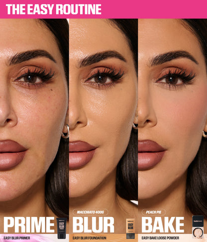 Easy Blur Primer – prime, blur, and bake routine