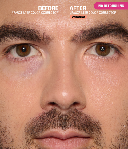 #FAUXFILTER Under Eye Color Corrector - Pink Pomelo - B&A