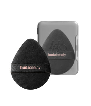 Easy Bake Marshmallow Puff & Sponge dual-sided black puff and sponge with travel case