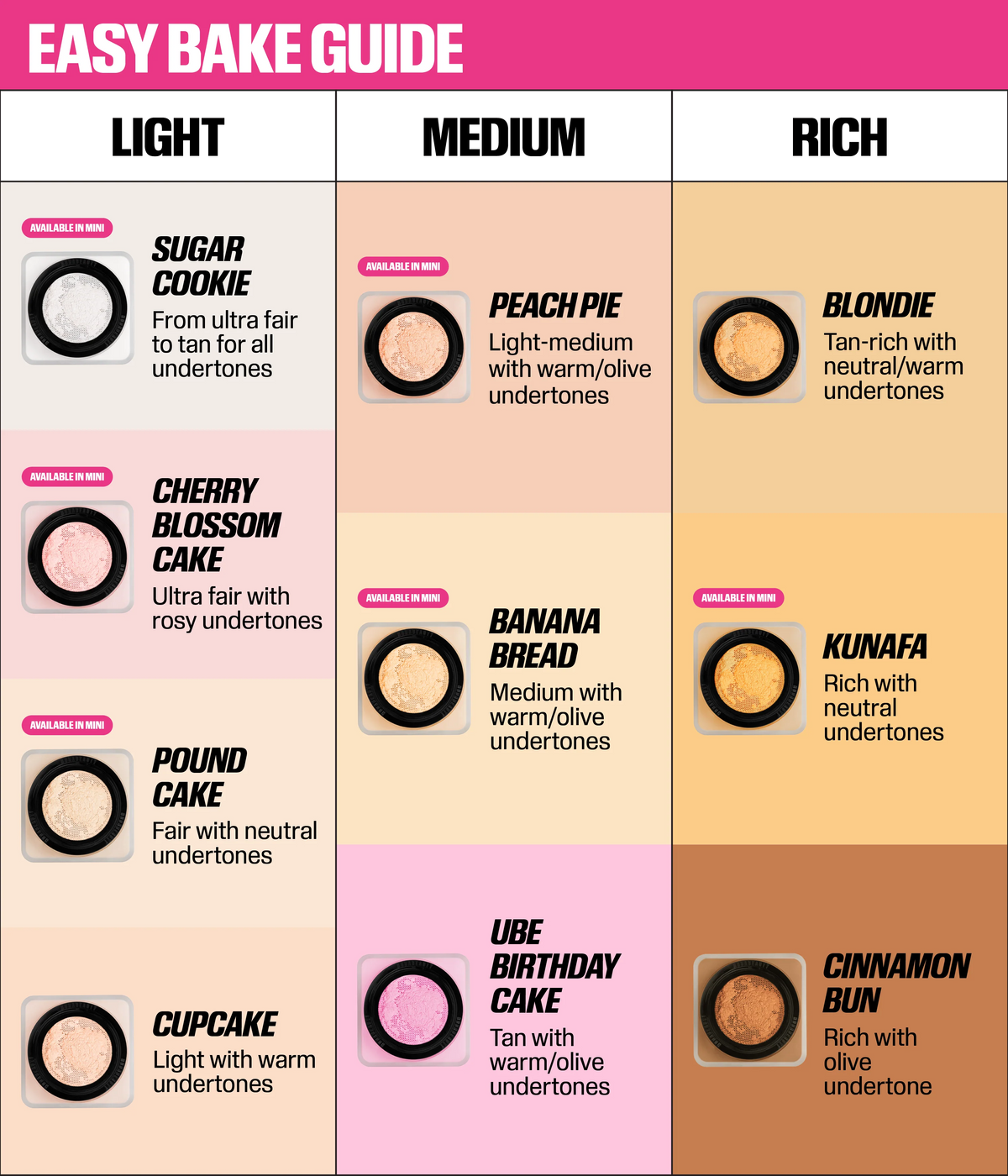 Simple Images Mini Easy Bake Loose Baking & Setting Powder | Huda Beauty