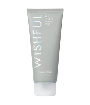 Yo Detox Charcoal Face & Body Enzyme Scrub