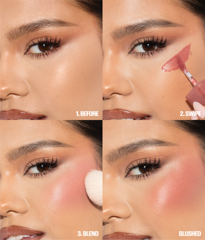 Blush Filter Liquid Blush Step by Step