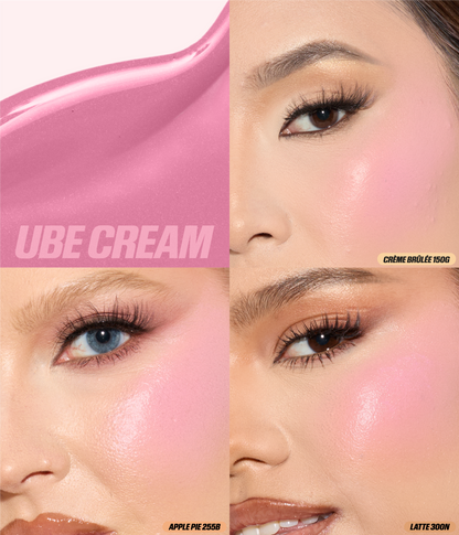 Blush Filter Liquid Blush - UBE CREAM shade comparison