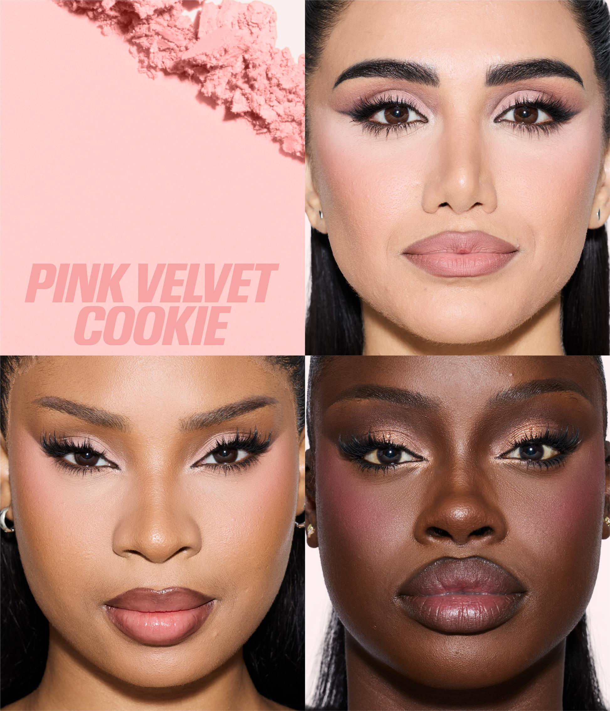 Easy Bake Duo Loose Powder -Pink Velvet Cookie - Shade range