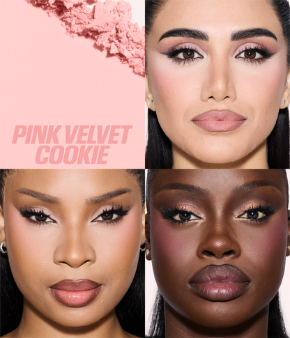 Easy Bake Duo Loose Powder -Pink Velvet Cookie - Shade range