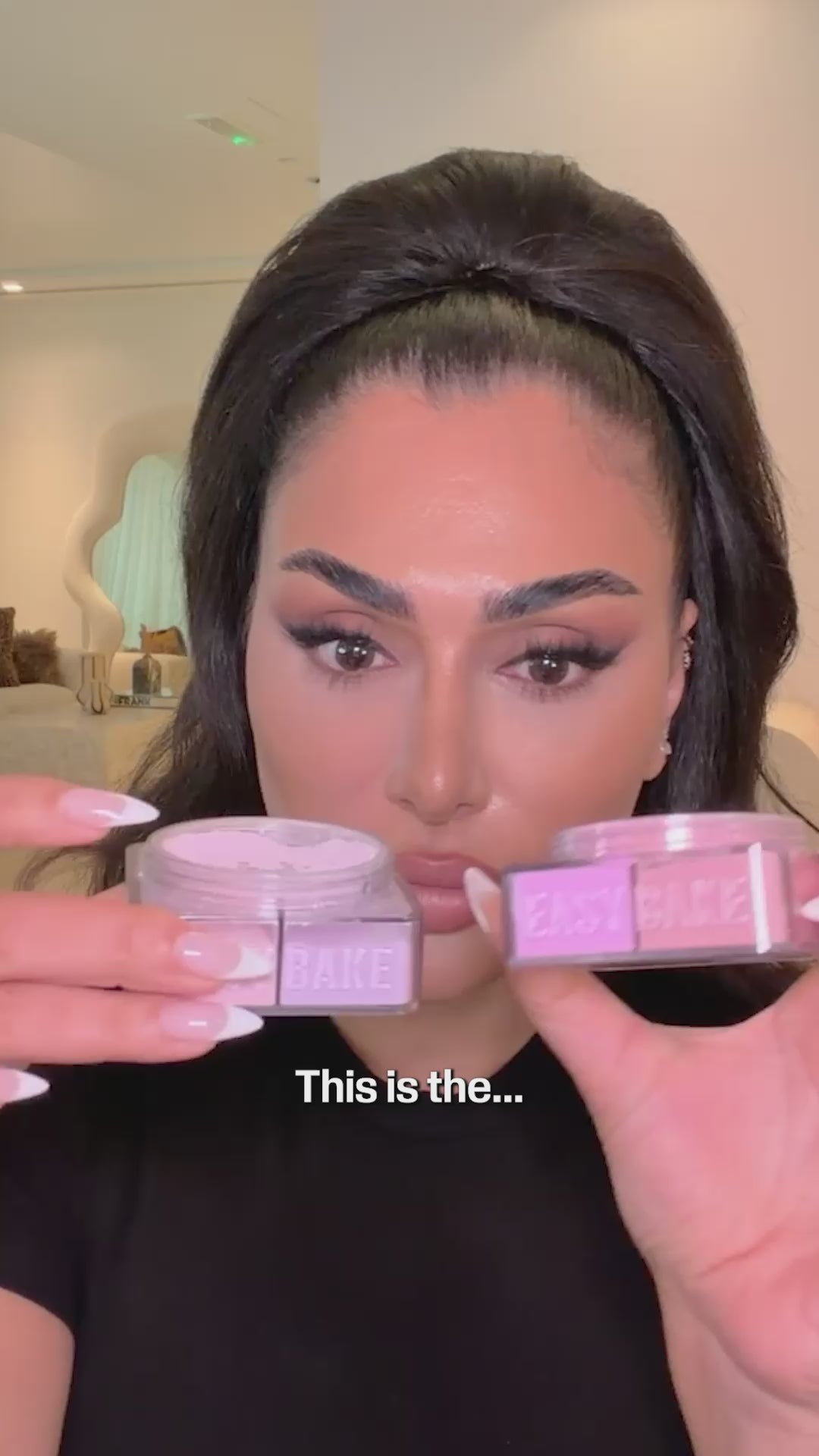 Easy Bake Duo Loose Powder - Huda Tutorial 